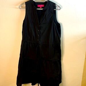 Nine & Co black sleeveless dress size 14